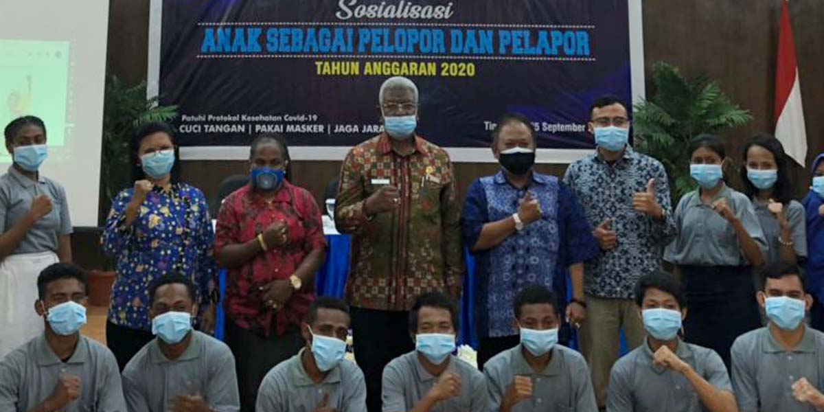 dp3ap2kb-mimika-dorong-anak-jadi-pelopor-dan-pelapor